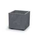Kvetináč SIERRA SQUARE BETON EFFECT marengo 38,5cm