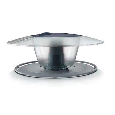 Krmítko pre vtáky BIRDYFEED ROUND antracit 29,4 cm