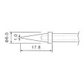 Hrot N4-1/ZD415 pr. 1,0 mm (ZD-912, ZD-916, ZD-917)