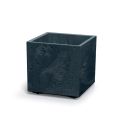 Kvetináč SIERRA SQUARE BETON EFFECT antracit 38,5cm
