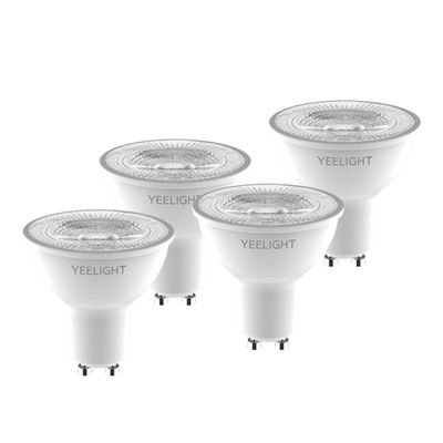Smart LED žiarovka GU10 4,8 W YEELIGHT W1/4 pack WiFi sada 4ks