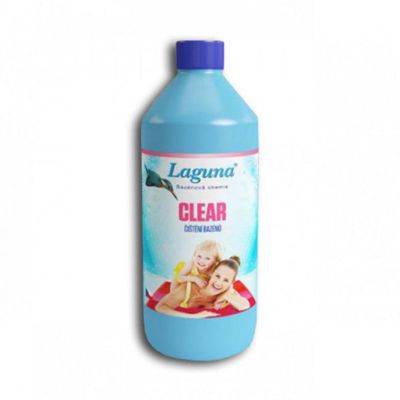 Prípravok na vyčistenie bazénov pred napustením bazénovej vody LAGUNA Clear 1l