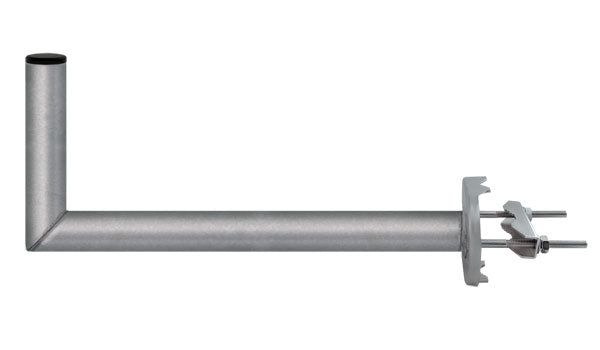 Anténny držiak 50 na stožiar so strmeňom priemer 42mm výška 16cm žiar.