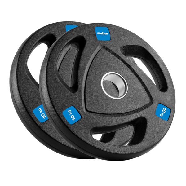 Sada liatinových závaží REBEL RBA-2110 2x10kg