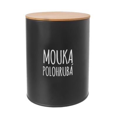 Dóza ORION Black Polohrubá Múka 13 cm