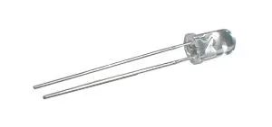 LED  5mm  modrá  3000mcd/20°  číra