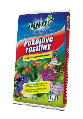 Substrát pre izbové rastliny AGRO 10l