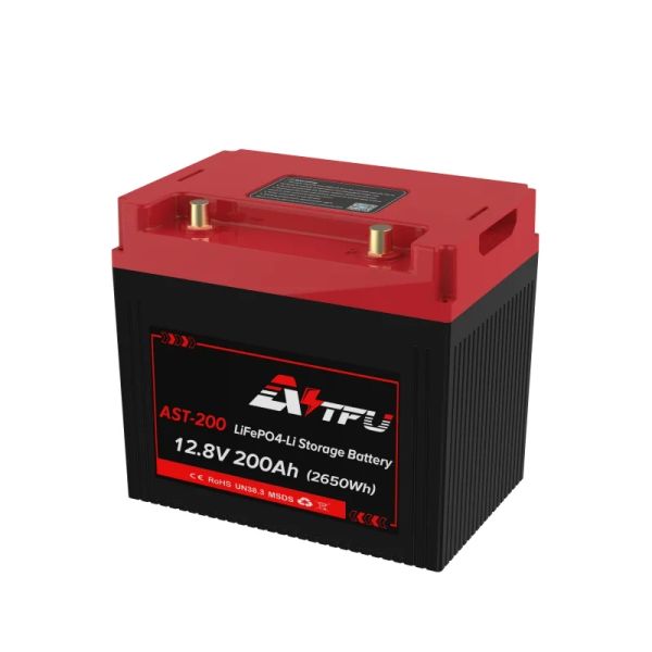Batéria LiFePO4 12,8V 200Ah SOLARFAM AST-200 s Bluetooth ohrevom