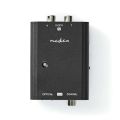 Prevodník 2x Cinch/Toslink NEDIS ACON2508BK