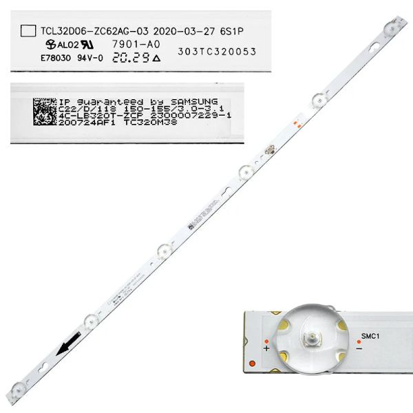LED podsvit GoSAT GS3210E / GS3260E, 1 pásik