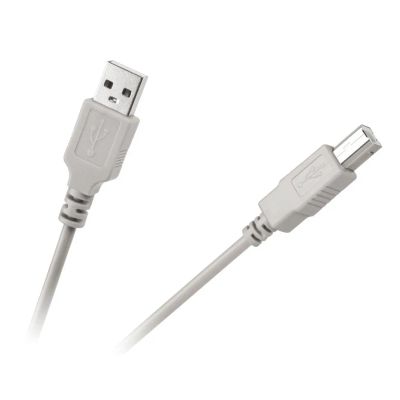Kábel USB 2.0 A konektor/USB 2.0 B konektor CABLETECH KPO2784-3 3m