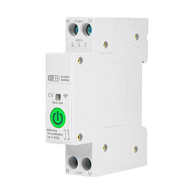 Smart merač spotreby na DIN lištu 72-097 WiFi Tuya