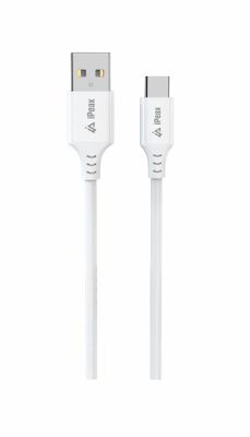 Kábel iPEAX 90010117 USB/USB-C 1,5 m biely