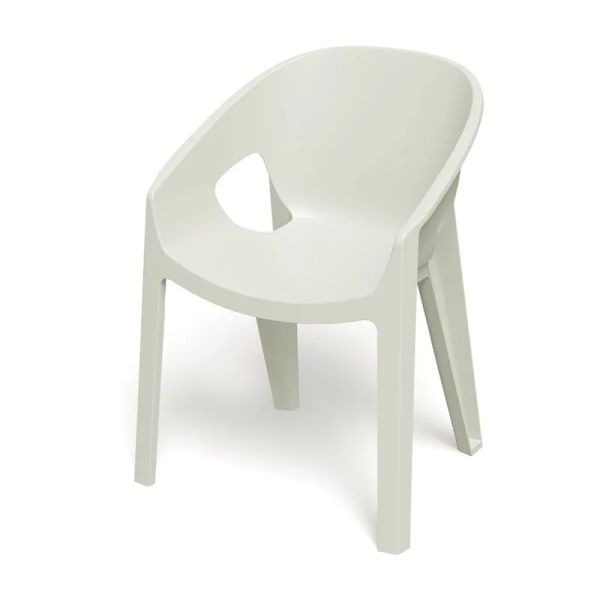 Stolička záhradná PREMO 615x560x815mm - béžová