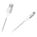 Kábel REBEL RB-6000-050-W USB/Micro USB 0,5m White