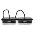 Dynamické blinkre LED CARCLEVER zadné 2 svetlá trl21led