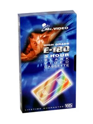 VHS kazeta Mr Video  E-180 (High Grade)