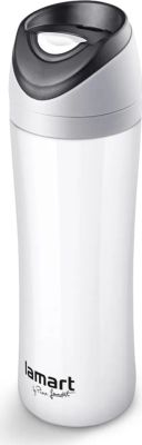 Lamart LT4016 ESPRIT – biela termoska / termohrnček, 450 ml