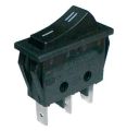 Prepínač kolískový    2pol./3pin  ON-ON 250V/15A čierny