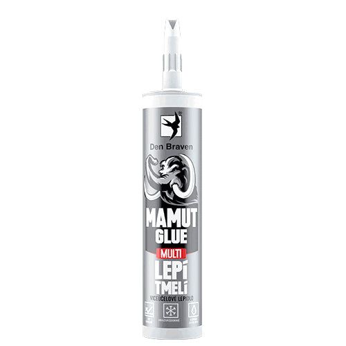 Lepidlo DEN BRAVEN MAMUT MULTI vysokopevnostné 290 ml biele