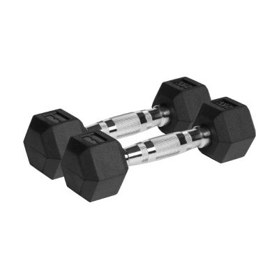 Sada liatinových činiek HEX REBEL RBA-2325-02 2x2kg