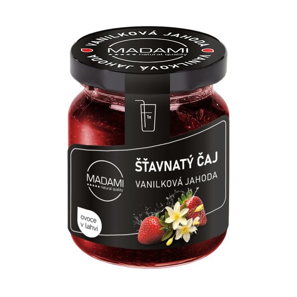 Vanilková jahoda 55 g: šťavnatý čaj