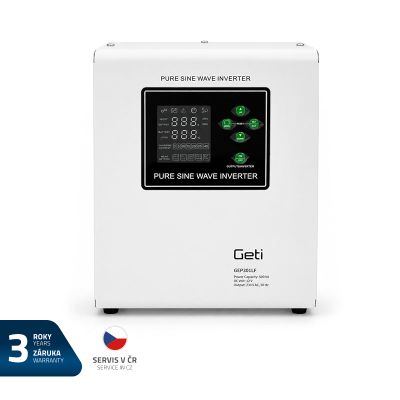 Záložný zdroj napájania GETI GEP301LF sínus 300W s montážou na stenu (500VA)