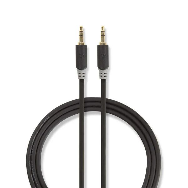 Kábel Jack 3,5mm konektor/2x Jack 3,5mm konektor 0,5m NEDIS CABW22000AT05