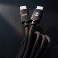 Kábel Forever Vibe USB-C - USB-C 1,0 m 60W tmavosivý
