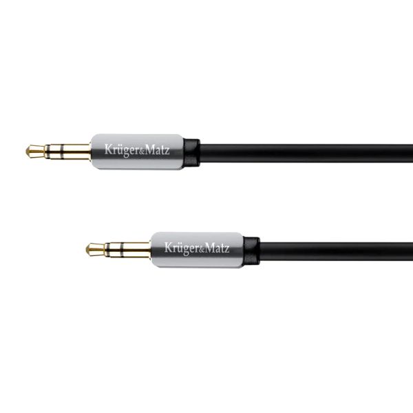 Kábel Jack 3,5mm konektor/Jack 3,5mm konektor 1,8m KRUGER & MATZ KM0313