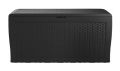 Box záhradný KETER Samoa Rattan Box 270l Graphite