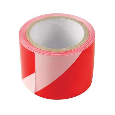 Výstražná páska 75mm x 100m EXTOL CRAFT 9565 červeno-biela