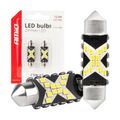 Autožiarovka LED Festoon C5W 12/24V AMIO 04238 biela 2ks