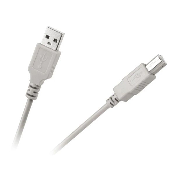 Kábel USB 2.0 A konektor/USB 2.0 B konektor CABLETECH KPO2784-3 3m