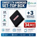 Sweet TV Box INEXT TV5 Ultra + 3 mesiace SWEET.TV ZDARMA