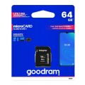 Pamäťová karta GOODRAM microSD 64GB s adaptérom