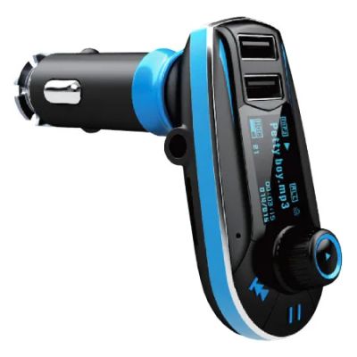 MKF-FM10 FM vysielač, USB nabíjačka 5 V / 2.1 A, displej, Micro SD, AUX vstup