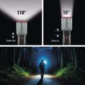LED nabíjacie kovové svietidlo 3000 lm, 5000 mAh