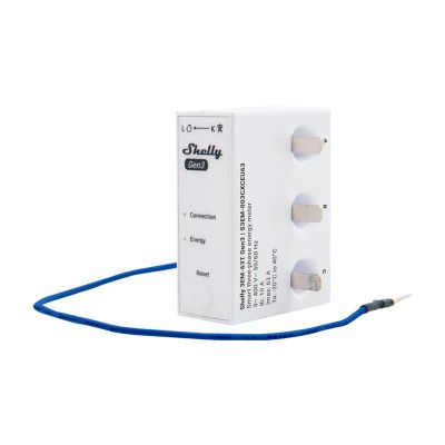 Smart merač spotreby SHELLY 3EM-63T Gen3  WiFi