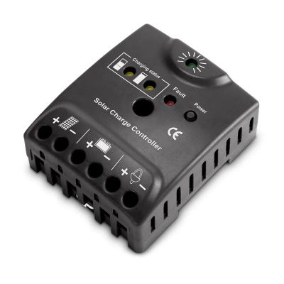 Solárny regulátor PWM GETI GSR010 12-24V/10A