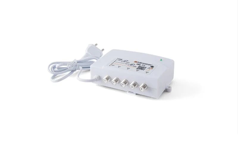 Anténny zosilňovač domový Johansson 7724L2 VHF-UHF, 4x výstup, filter 5G LTE