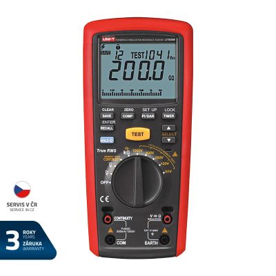 Tester izolačného odporu UNI-T UT505B