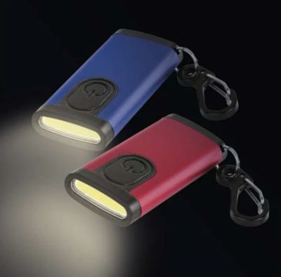 Nabíjacia mini LED baterka - prívesok na kľúče, 100 lm, cena je za 1ks kľúčenky