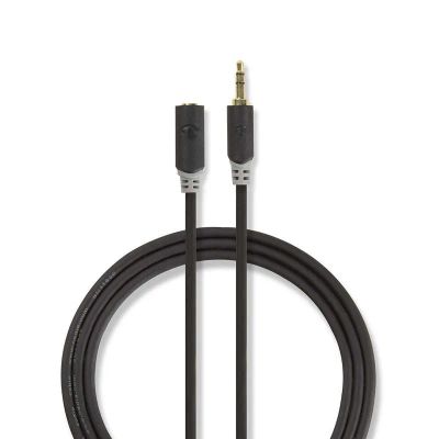Kábel Jack 3,5mm konektor/Jack 3,5mm zdierka 2m NEDIS CABW22050AT20
