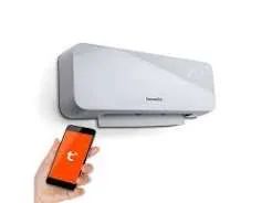 Smart nástenný ohrievač - 1000/2000W - Tuya - 220 - 240V - opálový