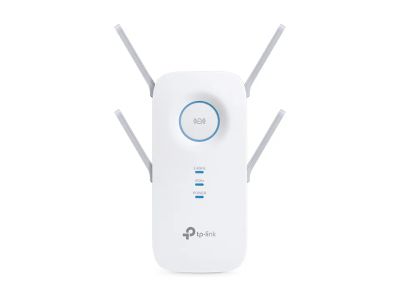 TP-Link RE650, Dual Band Wireless Wall Plugged Range Extender, 2600Mbit/s, MU-MIMO, Gigabit LAN, 4 fixné antény