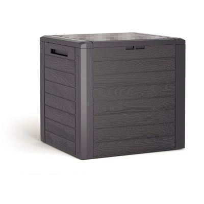 Box záhradný WOODEBOX umbra 58,5 cm - 140 l