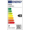 LED žiarovka GU10 7W MR16 biela prírodná EMOS ZQ8D63