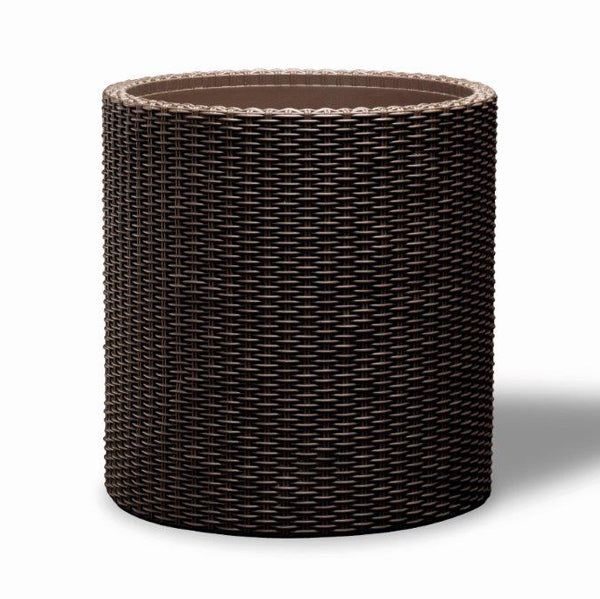 Kvetináč KETER Cylinder M Brown