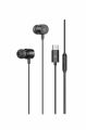 Slúchadlá iPEAX 90010135 USB-C Black